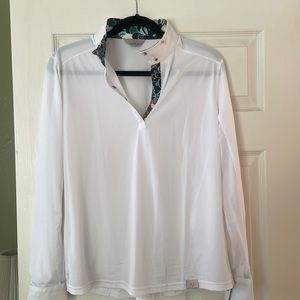 NWOT Aubrion Equestrian Ladies Show Shirt - L